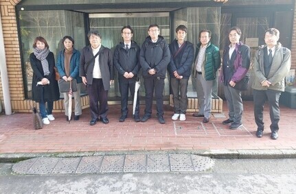 生活支援相談員の宿泊拠点施設にて