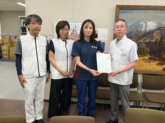 熊本県に協力の申し入れ